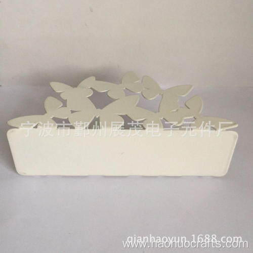 White butterfly paper towel rack handicrafts ornaments